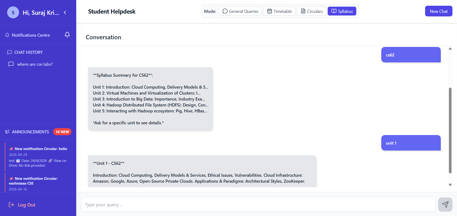 Campus Helpdesk View 8