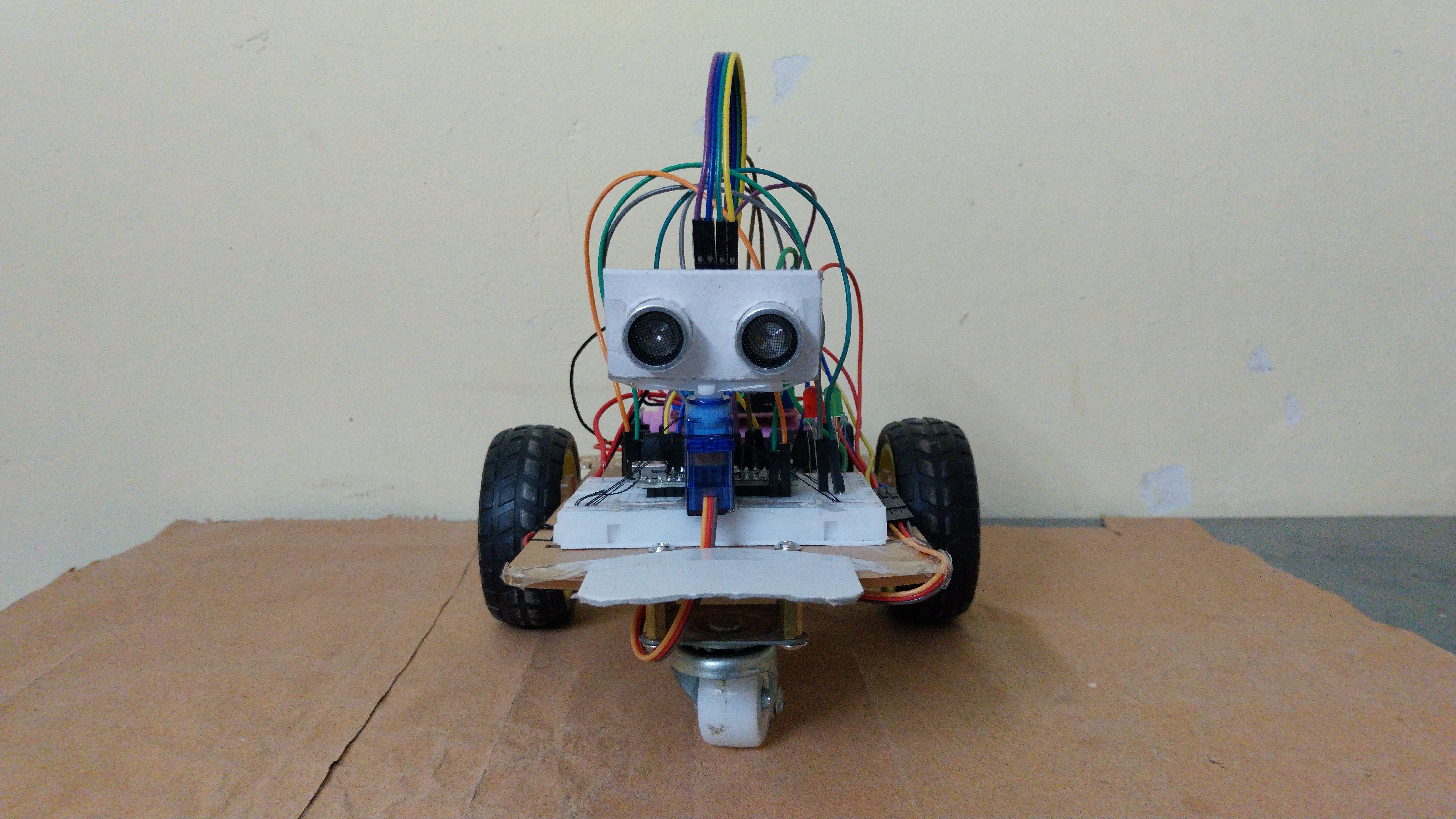 Autonomous Obstacle Avoidance Robot Car Project Screenshot 1