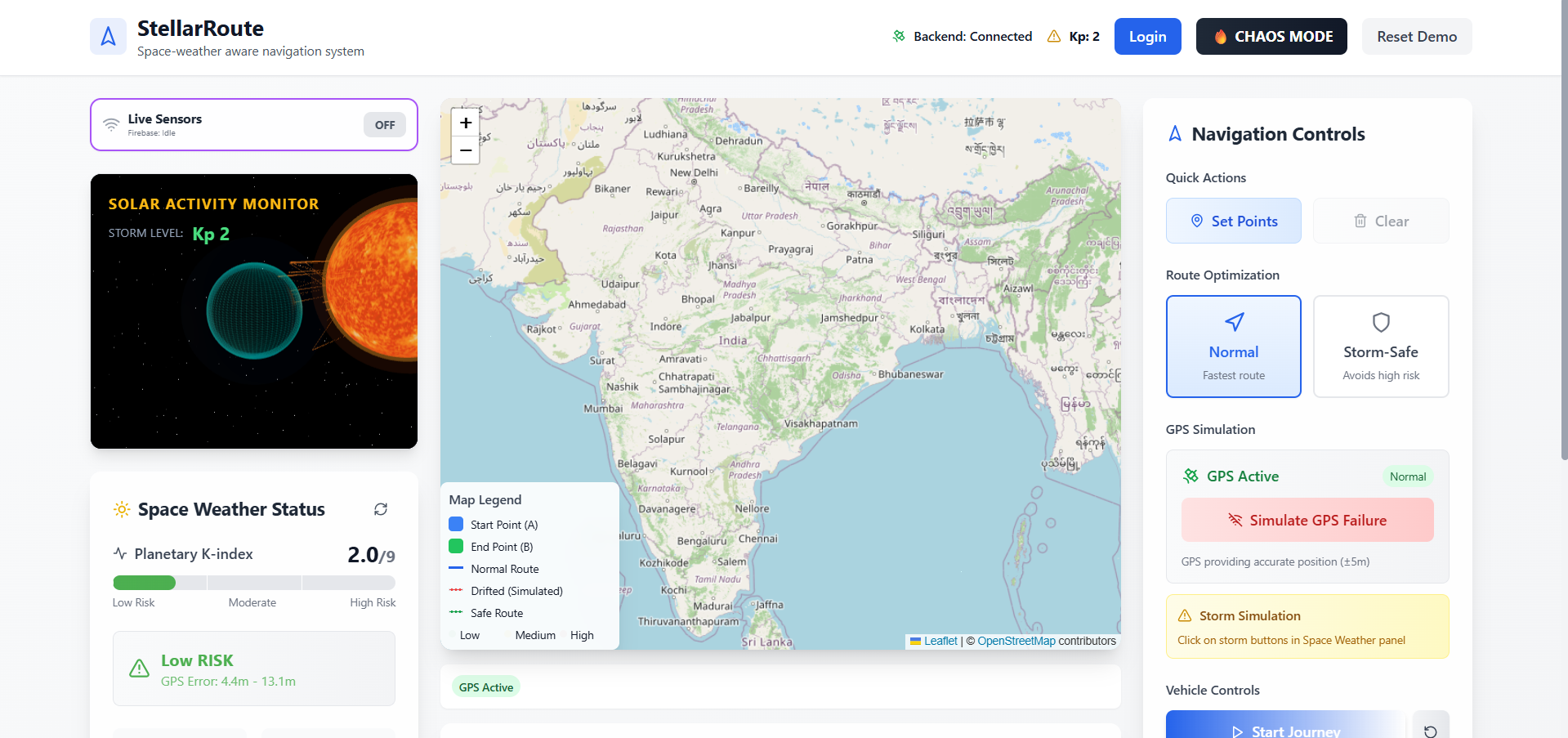 StellarRoute Project Screenshot